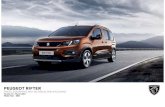 PEUGEOT RIFTER...Available as standard across the PEUGEOT Rifter range, the raised instrument panel increases driver comfort and safety. As the panel is positioned higher, it is closer