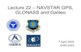 Class 18 – NAVSTAR GPS, GLONASS and Galileogeodesyattamucc.pbworks.com/f/Intro_to_GNSS.pdf · 2009. 4. 7. · GPS Time • Started 0000 UTC 6 January 1980 –No provision for leap