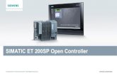 A kompakt PC-alapú vezérl , az S7-1500 családon belül ......Unrestricted/ © Siemens AG 2015. All Rights Reserved. Page 4 2015-03-31 DF FA AS E&C-PRM 2 ET 200SP Open Controller:
