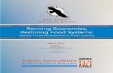 Reviving Economies, Restoring Food Systems...Reviving Economies, Restoring Food Systems: Models of Food Enterprises in Indian Country March 2017 Authors: Jackie L. Francke First Nations