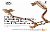 Ford Coppersetters, Linesetters and Resetters...Coppersetters, Linesetters, and Resetters are complete meter setting devices, easily installed and providing these permanent benefits.