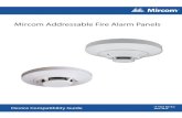 Mircom Addressable Fire Alarm Panels · 2020. 9. 28. · Mircom Addressable Fire Alarm Panels 1 FX-2000 and FleX-NetTM Series UL Listed Compatible Devices FX-2000 and FleX-Net TM