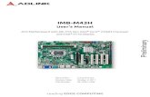 Q7-AL User's Manual computer...IMB-M43H is an ATX motherboard supporting the Desktop 6th and 7th Generation Intel® Core™ i7/i5/i3 Processors with Intel® H110 Chipset, providing