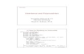 Inheritance and Polymorphism - Semantic Scholar...Inheritance and Polymorphism Computer Science S-111 Harvard University David G. Sullivan, Ph.D. Unit 5, Part 2 A Class for Modeling