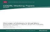 CDDRL Working Papers...Cartel-State Conflict in Mexico, Brazil and Colombia Benjamin Lessing Assistant Professor ... state actors and inﬂuence policy outcomes. The empirically predominant