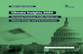Climate Insights 2020 - Resources for the Future...collaboration with RFF. For the 2020 iteration of the Climate Insights survey, 999 American adults were interviewed during the 80-day