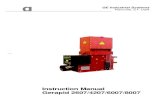 Instruction Manual Gerapid 2607/4207/6007/8007Instruction Manual Gerapid 2607/4207/6007/8007 S47185 us - Revision 5/2000 Page 3 Design and specifications are subject to change without