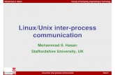 Linux/Unix inter-process communicationyann.wankerdocs.free.fr/EFREI/L3/S5/Operating Systems/PPT...Linux/Unix inter-process communication Slide 3 Mohammad S. Hasan Faculty of Computing,