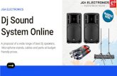 Buy Dj Speakers Online-JGA Electronics