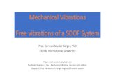 Mechanical Vibrations Free vibrations of a SDOF Systemweb.eng.fiu.edu/LEVY/images/EML4220/Mechanical Vibration...Mechanical Vibrations Singiresu S. Rao. Mechanical Vibration, Pearson