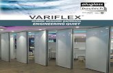 certi˜ed by VARIFLEX - Aluglass Bautech · 2020. 8. 4. · PRODUCT VX110 - 48dB ALUGLASS ACOUSTIC RATING 48dB PRODUCT DESCRIPTION VX110 System with White Board Finish and Limp Mass