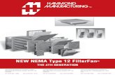 THE 4TH GENERATION - Hammond Mfg. · 2019. 4. 26. · World Class, Feature-Laden NEMA Type 12 UL Recognized Filter Compatible: Use existing cutout dimensions from current PF series