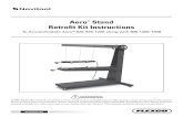 Aero Stand Retrofit Kit Instructions - Flexcodocumentlibrary.flexco.com/X4601_enDE_4379_AeroIII... Aero® Stand Retrofit Kit Instructions To Accommodate Aero® 625-925-1225 along with