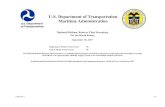 U.S. Department of Transportation Maritime Administration · 2020. 6. 10. · Maritime Administration ... (MAR-612) on October 06, 2017 For the Month Ending September 30, 2017 10/06/2017