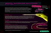 DENTAL WATERLINE SOLUTIONShenryschein.weebly.com/uploads/7/0/7/3/7073882/101_ims... · 2018. 9. 5. · Waterline Filter The Hu-Friedy Waterline Filter continuously works to deliver