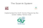 Implemented for GVR Tennis Players by the Green Valley Tennis … · 2015. 10. 26. · October 8th, Desert Hills was installed. ... – Las Campanas – GVR is installing a security