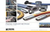Parker Industrial Hose - Home - Fluidline · components provide a !exible, light weight hose for a variety of applications and a long service life. Composite Hose from Parker Offers