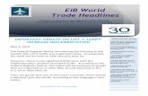 EIB World Trade Headlines · 2019. 6. 1. · DECCS Industry Portal Enrollment Welcome to the Directorate of Defense Trade Controls (DDTC) new online system, the Defense Export Control