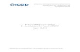 Background Paper on Annulment For the Administrative ......5. At the afternoon session of the September 23, 2011 Administrative Council meeting, the Secretary-General of ICSID reported