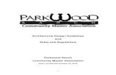 ARCHITECTURAL DESIGN GUIDELINES10-25-16parkwoodhoa.com/assets/arc.pdf · 10/24/2016  · The Residential Architectural Design Guidelines, as set forth in this document, shall interpret
