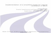 Implementation of a simplified model for natural ventilation in ......7:2015 (16798-7), to see if it could be incorporated into the current energy compliancy program for Denmark, BE15,