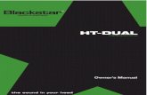 dual handbook 12-05-10:ht-dual handbook - Audiofanzine · 2012. 11. 14. · Blackstar range of products please visit our website at . Thanks! The Blackstar Team Features The HT-DUAL