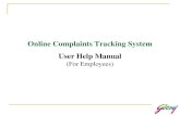 Online Complaints Tracking System User Help Manual - Godrejweblist.godrej.com/hcrs/Reports/User_Manual.pdf · Path - Godrej Connect Employee Welfare Residential Colonies Useful Links