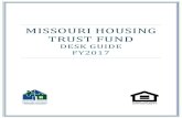 MISSOURI HOUSING TRUST FUND - MHDC...o Must be losing their primary nighttime residence within 14 days of the date of application for housing assistance, have no subsequent residence,