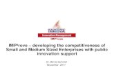 IMP³rove developing the competitiveness of Small and Medium … · 2011. 11. 28. · A.T. Kearney 10/06.2009/29748d 19 Due to its impact, IMP³rove received the Europe INNOVA Award