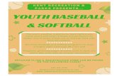 2021 Kent Recreation Baseball & Softball · 2021. 1. 11. · 2021 Kent Recreation Baseball & Softball Division Age/Grade Early Registration Fee Fee after 2/7/2021 Start Smart Coed