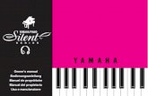 YAMAHA PIANO · 2019. 1. 26. · YAMAHA PIANO. This product utilizes an external power supply (adapter). ... Should this product become damaged beyond repair, or for some reason its