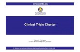 Clinical Trials Charter - EURORDISdownload2.eurordis.org/documents/pdf/5_Clinical trials CharterFF.pdf · Clinical Trials Charter François Faurisson Clinical Research Advisor, Eurordis