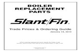 BOILER REPLACEMENT PARTSs3.supplyhouse.com/product_files/SlantFin - 440-583-000... · 2014. 4. 9. · (Honeywell VR8300A2130) Gas valve, propane, standing pilot all models 460-511-000