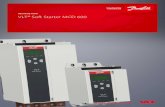 VLT® Soft Starter MCD 600 - Danfoss...7 Logs 48 7.1 Introduction 48 7.2 Event Log 48 7.3 Counters 48 7.3.1 Viewing the Counters 48 8 LCP and Feedback 49 8.1 Local LCP and Feedback