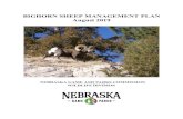 BIGHORN SHEEP MANAGEMENT PLAN August 2019outdoornebraska.gov/wp-content/uploads/2015/09/BHS... · Edward A. Klinksiek. Seasonal, Sex-specific Habitat Selection by a Low Elevation