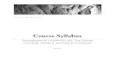 dante syllabus 102714 LATESTOCTOBER’15’–’NOVEMBER’26,2014’! Course Syllabus! GeorgetownX HUMX421-01x The Divine Comedy: Dante’s Journey to Freedom!!! 10/27/2014’