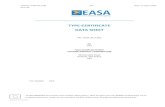TYPE-CERTIFICATE DATA SHEET · 2019. 8. 20. · TCDS No.: EASA.IM.A.381 GA7 Date: 15 August 2019 Issue: 01 TE.CERT.00048-002 © European Union Aviation Safety Agency, 2019. All rights