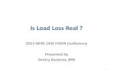 Is Load Loss Real - CERTS• Estimated Load Loss is 1,480 to 1,620 MW, calculated as 2,685 – 0.073*10*FRM • Load loss is due to FIDVR and load tripping during the fault 7 Mid-Valley