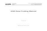 AQS Data Coding Manual - US EPA · 2021. 1. 7. · aqs data coding manual version 3.8 january 5, 2021 prepared for u.s. environmental protection agency office of air quality planning