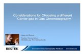 2015-Choice of Carrier Gas in GC-rev-3121).pdfConsiderations for using a certain carrier gas • Availability / delivery • Price • Purity • Speed of analysis • Type of detection