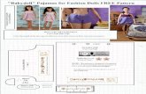 Free Doll Clothes Patterns – Free, printable doll clothes ... · Web viewFree Doll Clothes Patterns – Free, printable doll clothes ...