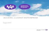 Customer Reference Program - Icon Cloud Solutions...Alcatel-Lucent OmniSwitch® 6860 Alcatel-Lucent OmniSwitch® 6900 Stackable LAN Switch WHY ALCATEL-LUCENT ENTERPRISE UniCEUB required