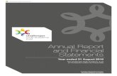 Annual Report and Financial Statements · 2017. 9. 27. · Trustees' report The trustees present their annual report together with the financial statements and auditor’s report