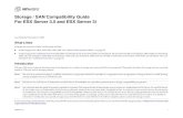 Storage / SAN Compatibility Guide For ESX Server 3.5 & ESX ...€¦ · Storage / SAN Compatibility Guide for ESX Server 3.5 and ESX Server 3i 2 VMware, Inc. This document discusses