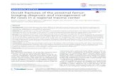 Occult fractures of the proximal femur: imaging diagnosis and … · 2017. 8. 28. · Keywords: Occult, Hip, Fracture, X-ray, MRI, CT scan Background The estimated prevalence of occult
