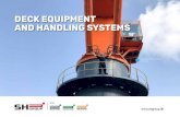DECK EQUIPMENT AND HANDLING SYSTEMS · 2020. 9. 11. · ROV Winches Module Handling Dive Handling Oceanographic Winches Cable lay ... With more than 50 highly experienced engineers