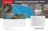 BRIGHAM CITY INDUSTRIAL PARK AVAILABLE I-15 and SR-13 ......24,193 25,168 0.79% $57,229 $66,230 $59,848 $52,542 $62,004 $73,990 2015 Median Household Income 2020 Median Household Income