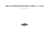 Mastermind GT Manual - RJM Music Manual-4.3.pdf2019/07/11  · Manufacturer: RJM Music Technology, Inc. Model: Mastermind PBC Version: 1 Date: Transmit/Export Recognize/Import Remarks