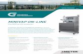 MINIVAP ON-LINE - DKSH MINIVAP... · 2017. 9. 27. · analyzer which directly measures RVP, TVP and vapor/liquid ratio according to all major industry standards – in a single analyzer!