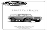 Vintage Air Home - Vintage Air - 1966-77 Ford Bronco · Vintage Air strives to harden our products against these types of electrical noise, but there is a point where a vehicle’s